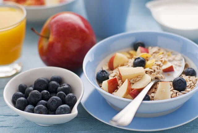 Café da manha saudável